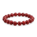 Natural Stone Multi Color Stackable Round 8MM Ball Beads Strand Stretch Bracelet