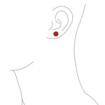 10MM Natural Gemstone Drop Ball Earrings Sterling Silver - Image 23