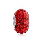 Christmas Charm Bead Set Red White Green Crystal for European Bracelets - Image 3