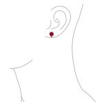 Traditional 2CT Round CZ Solitaire Clip-On Earrings - Gold Silver Non-Pierced 8MM - Image 41