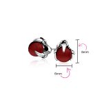 Dragon Claw Multi Color Ball Stud Earrings Set in Stainless Steel - Image 7