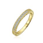 Pave CZ Cocktail Statement Ring Sterling Silver - Image 2