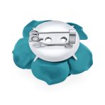 Set of Three Romantic Fashion Statement Floral Blooming 3D Carved Large Rose Flower Brooch Pin - Image 3