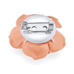 Set of Three Romantic Fashion Statement Floral Blooming 3D Carved Large Rose Flower Brooch Pin - Image 4