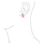 Classic Celtic Knot Clip-On Earrings Two Tone For Non-Pierced Ears Gold Plated - Image 11