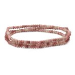 Natural Stone Tiny Ombre Beads Stretch Bracelets Stackable Set of 3 Strands - Image 3
