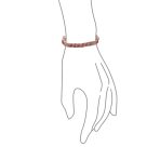 Natural Stone Tiny Ombre Beads Stretch Bracelets Stackable Set of 3 Strands - Image 12