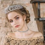 Elegant Bridal Dangle Chandelier Earrings with CZ Geometric Bubble Design - Image 5