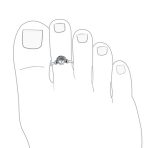 Set of 2 Nautical Beach Clam Shell and Dolphin Midi Toe Ring Oxidized Silver - Image 5