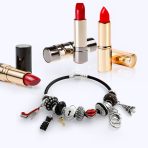 Designer Stiletto Pump Red High Heel Dangle Charm Bead for European Bracelet - Image 4