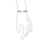 Bali Handmade Dragon Scales Chain Link Bracelet  Silver Men - Image 3