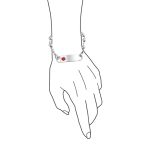 Name Tag Medical ID Bracelet Ball Bead Link Chain Stainless Steel 77.5 Inch - Image 15