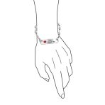 Name Tag Medical ID Bracelet Ball Bead Link Chain Stainless Steel 77.5 Inch - Image 19