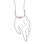Name Tag Medical ID Bracelet Ball Bead Link Chain Stainless Steel 77.5 Inch - Image 20