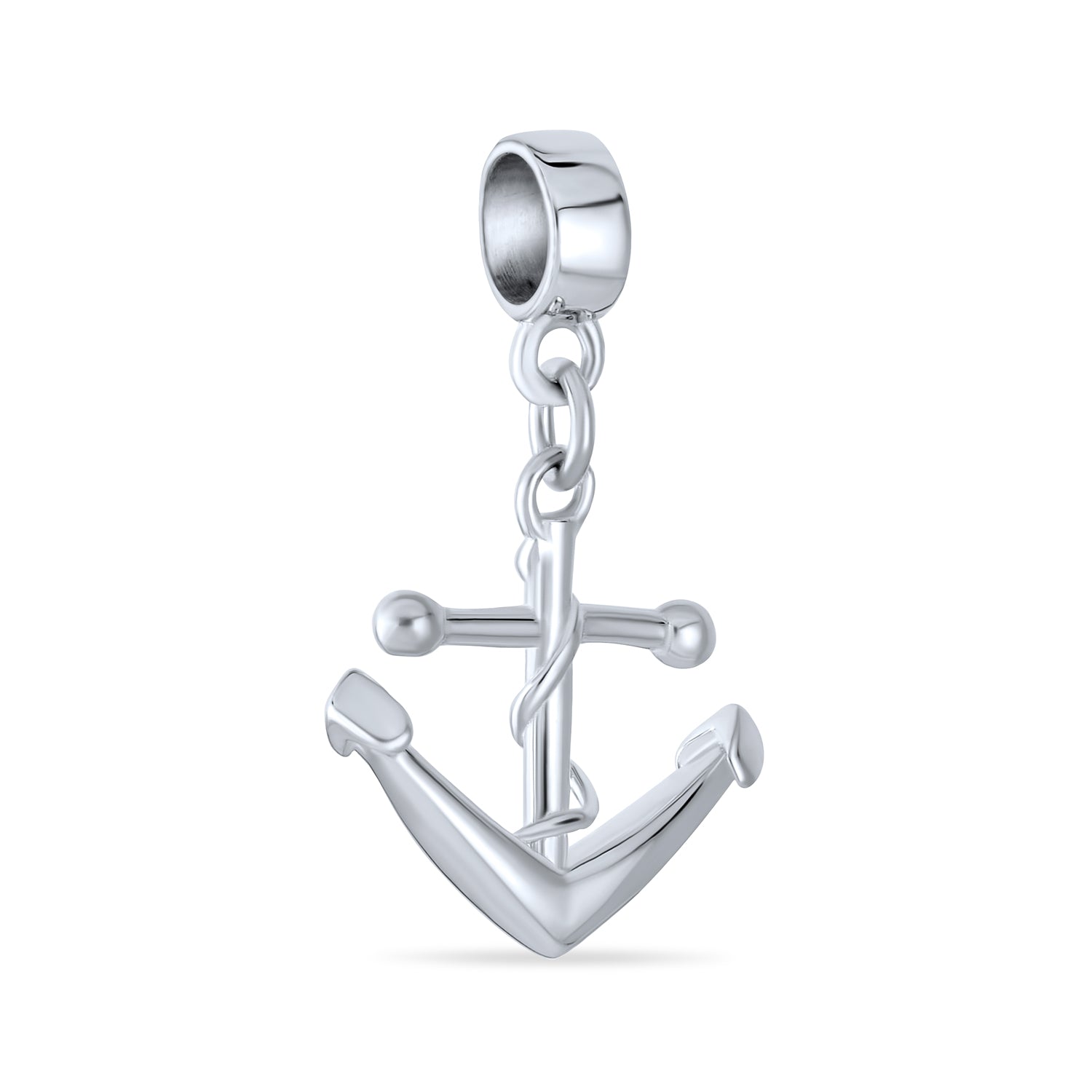 silver-anchor-dangle-charm-pandora-pbx-hsd-59-az_1 Nautical Boat Anchor Travel Dangle Charm Bead Sterling Silver for Bracelets - Image 1
