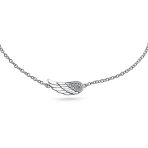 Spiritual Guardian Angel Wing Evil Eye Anklet Ankle Bracelet Gold Plated Silver - Image 5
