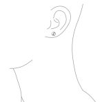 Set of Two Minimalist Drop Ball Earrings in Sterling Silver 2-10 MM Sizes - Image 9