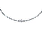 Round Ball Bead Station Anklet Ankle Bracelet Sterling Silver 9-10 Inch - Image 2