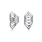 Minimalist Chevron Ear Cuff Cartilage Clip Wrap Helix Non-Pierced Gold Plated - Image 2