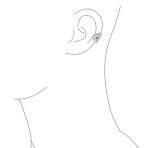 Minimalist Chevron Ear Cuff Cartilage Clip Wrap Helix Non-Pierced Gold Plated - Image 6