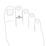 Set of 2 BFF Celtic Claddagh Heart & Trinity Knot  Midi Toe Ring Sterling Silver - Image 5