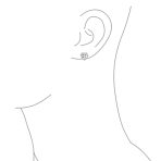 Lovers Bezel Set Green Jade Heart Stud Earrings Sterling Silver Gift - Image 13