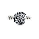 Musician Student G Clef Music Note Charm Bead .925 Sterling Silver Fits European Bracelet - Image 3