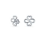 Ayllu Heart Infinity Clover Love Luck & Unity Bolo Bracelet & Stud Earrings - Image 4
