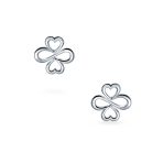 Ayllu Heart Infinity Clover Love Luck & Unity Bolo Bracelet & Stud Earrings - Image 5