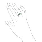 Oval Gemstone Celtic Trinity Knot Ring for BFF Sorority Sister Sterling Silver - Image 27