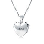 Dainty Celtic Claddagh Locket Necklace Heart Photo Holder Sterling Silver - Image 3
