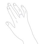Silver Ring: BFF Friendship Open Heart Eternity Band Promise Ring in Sterling - Image 3