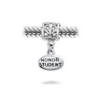 Personalized Graduate Dangle Charm Bead Sterling Silver for European Bracelet - Image 3