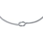 Romantic Love Knot Infinity Anklet Ankle Bracelet Silver - Image 3