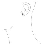 Religious Irish Infinity Love Knot Celtic Cross Stud Earrings Sterling Silver - Image 4