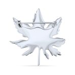 Canada Maple Leaf Brooche Pin - Sterling Silver Western Jewelry Accessory - Image 2