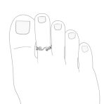 Open Spiral Celtic Swirl Toe Ring Oxidized Sterling Silver Midi Filigree - Image 3