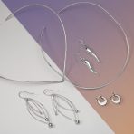 Lucky Italian Horn Cornicello Style  Sterling Silver Dangle Earrings Polished - Image 4