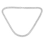 Heavy Duty Biker Jewelry Solid Curb Link Chain Necklace Stainless Steel 8MM