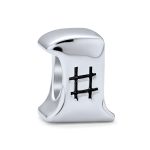 Winner First Place #1 Charm Bead Sterling Silver for European Bracelet
