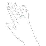 BFF Celtic Irish Friendship Promise Created Opal Claddagh Ring Sterling Silver - Image 3