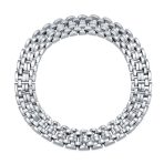 Traditional Panther Link Chain Collar Statement Necklace Gold or Silver Plated