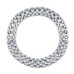 Traditional Panther Link Chain Collar Statement Necklace Gold or Silver Plated