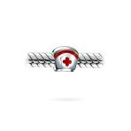 Set of 2 Nursing RN Caduceus Cross & Nurse Hat Charm Bead Sterling Silver - Image 6