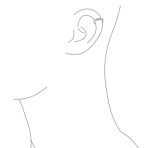 Set of 2 Ear Cuff Cartilage CZ Band Clip Wrap Helix Earrings Silver Gold Plated - Image 3