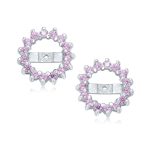 Removable CZ Cubic Zirconia Halo Earring Jackets for Studs .925 Sterling Silver - Image 14