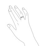 Sentimental Word Engraved LOVE WAITS Purity Ring Band Sterling Silver - Image 5