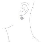 Hawaiian Seaside Dangle Earrings Sand Dollar Starfish Seashell 14K Gold-Plated - Image 5