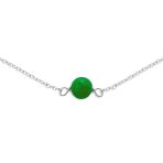 Bridal Tin Cup Freshwater Cultured Pearl Chain Station Necklace Sterling Silver - Image 10