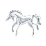 Unique Pegasus Flying Horse Brooche Pin - Magical Unicorn Sterling Silver